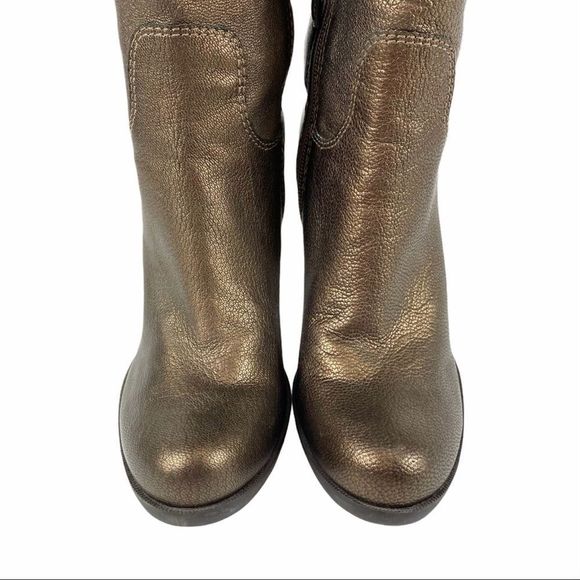 Via Spiga ‘Hanna' bronze tall leather boots 7 - Picture 6 of 15